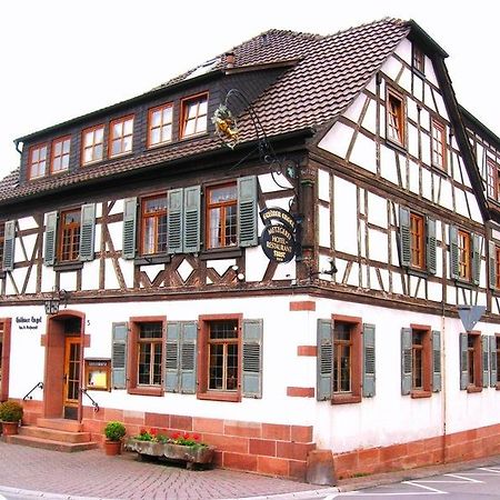 Goldner Engel, Restaurant - Hotel - Metzgerei Laudenbach  المظهر الخارجي الصورة